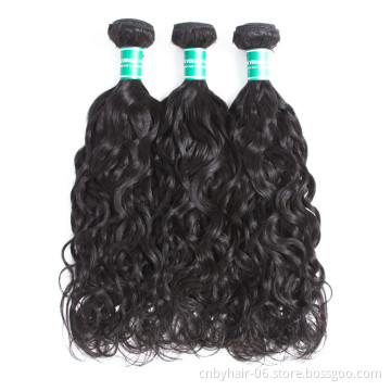 Competive Price 8A Water Wave Bundles Brazilian Hair Weave Bundles 30 inch Hair Extensions For Black Women Human Hair Bundles